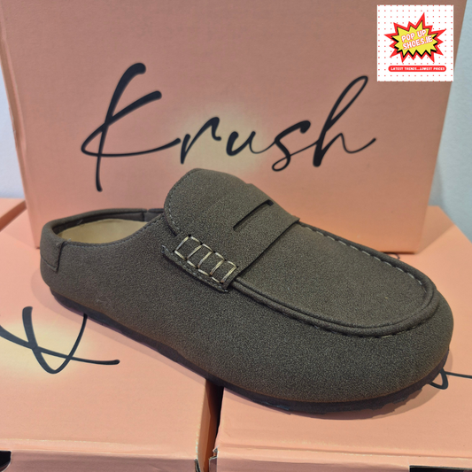 Brown Clog Loafer